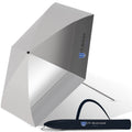 UV Blocker Beach Umbrella Sun Protection UPF 55+ Heavy Duty Large Beach Umbrellas for Sand 7.5 Foot