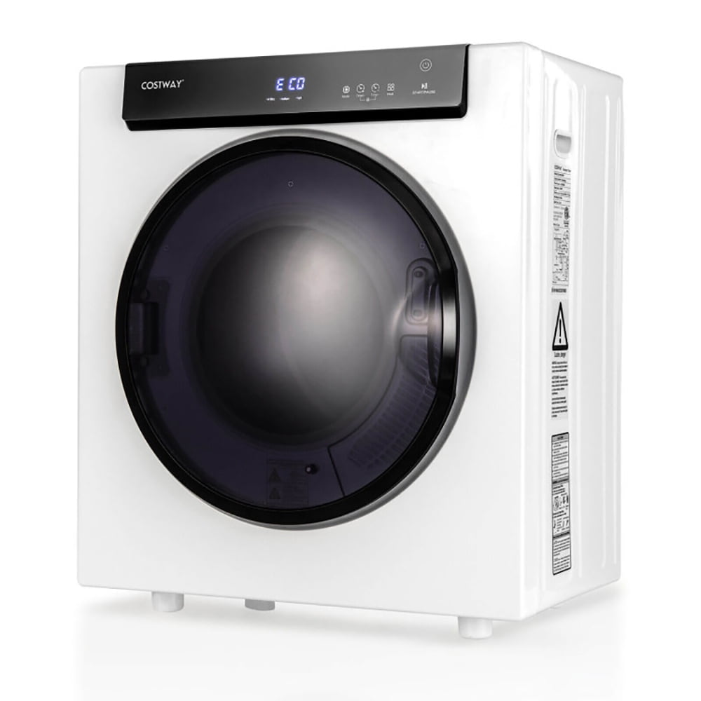 YYAo Apartments Dryer, Laundry Dryer, 2.6 Cu.ft Compact Clothes Dryer with Touch Panel and 2 Modes